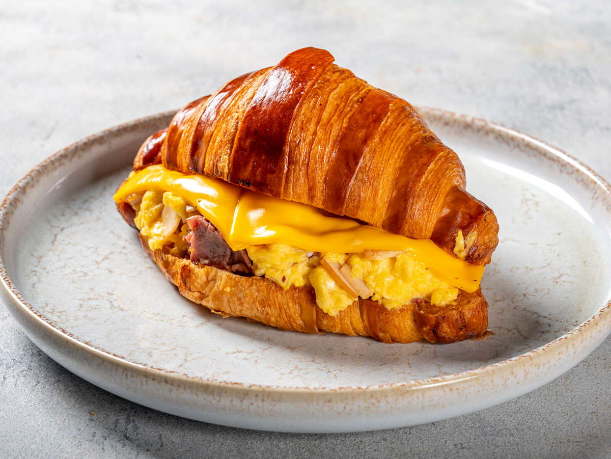 Bacon and Egg Croissant